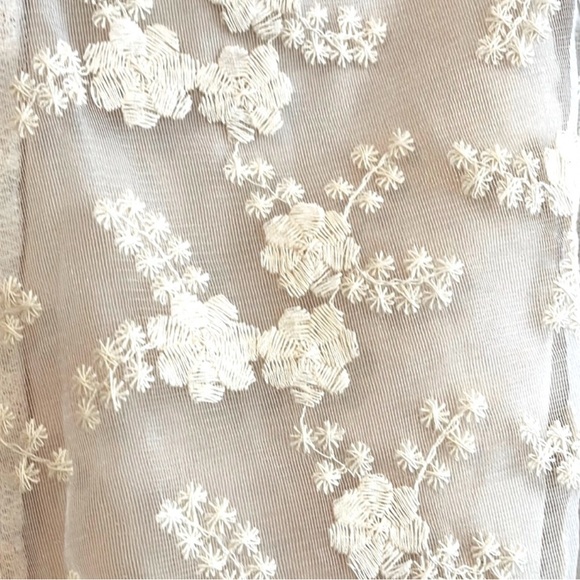 Floral Sheer Cream Set - Picture 5 of 10